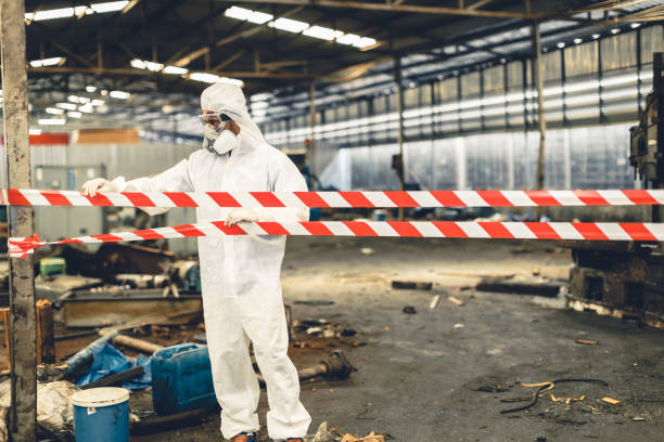 Professional Biohazard technician working in Austin, MN